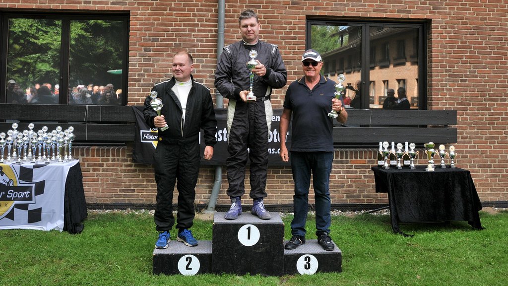 Heino Mejer vil i 2018 forsøge at lave hattrick, så han for 3. gang kan bestige øverste plads på podiet i Munkebjerg Hill Climb
(Foto: rallypics.dk – Viggo Johansen)